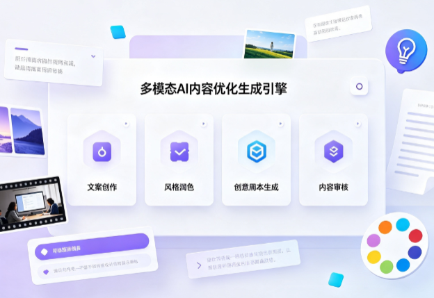 东风区AI智能内容优化创新 多模态生成技术丰富数字内容创作生态