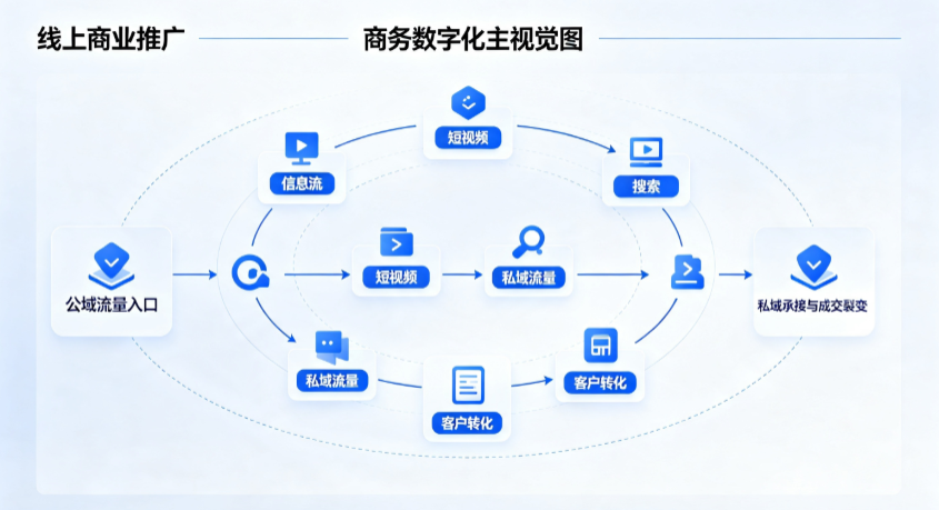 东风区线上商业推广怎么做？全域流量闭环搭建与低成本转化实战指南